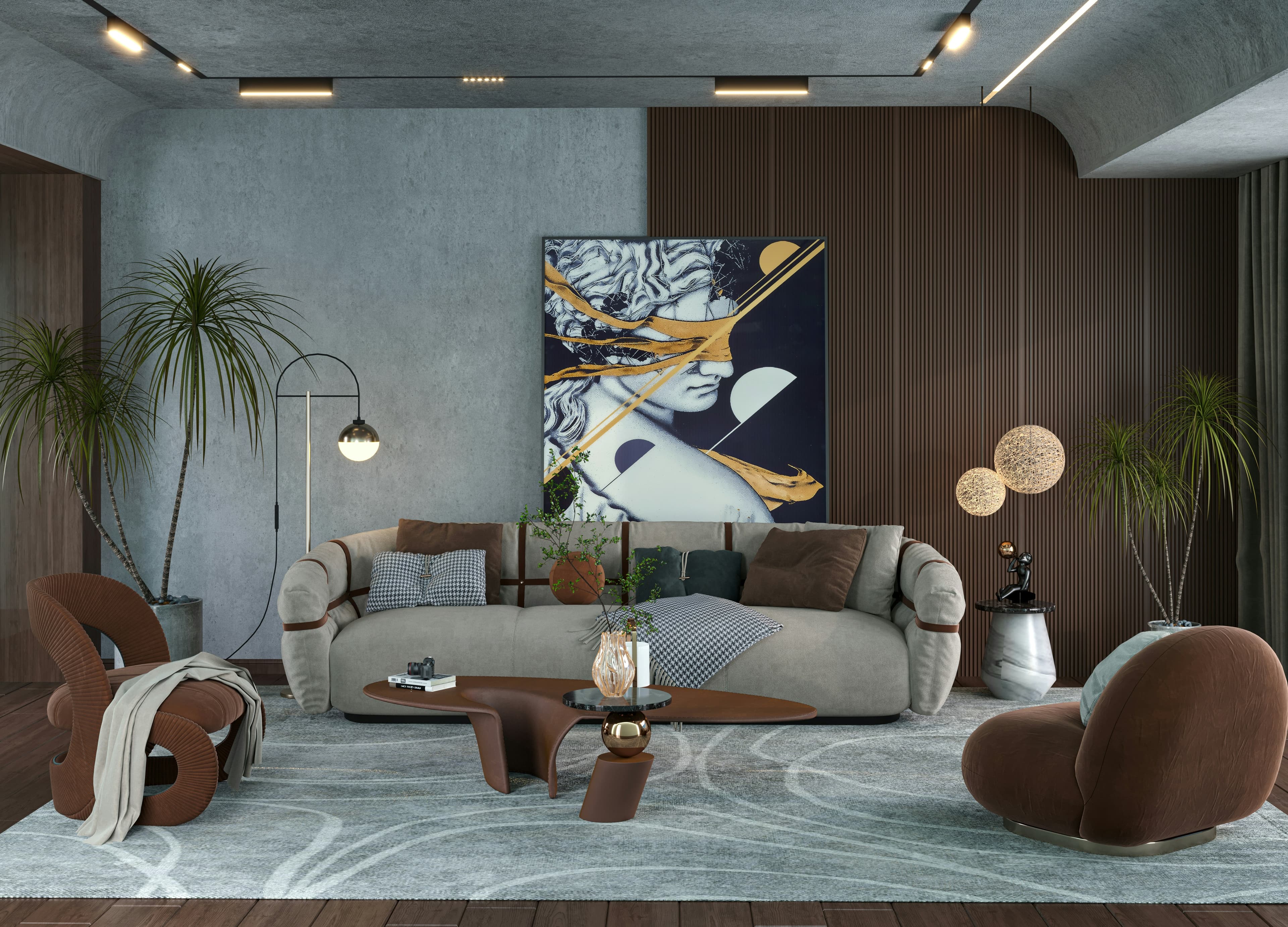 Contemporary Designer Lounge